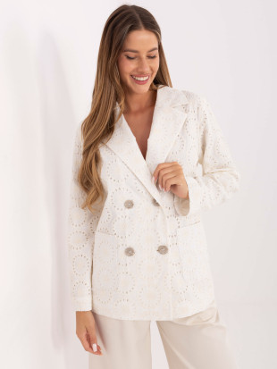 Elegantna ecru jakna