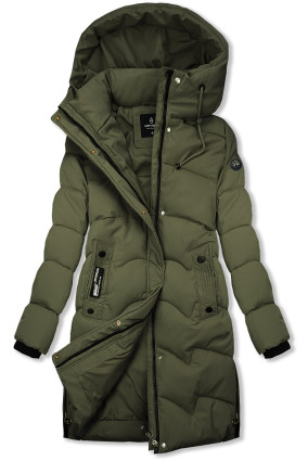 Zimska jakna s kapuco SNOW khaki