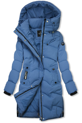 Zimska jakna s kapuco SNOW modra